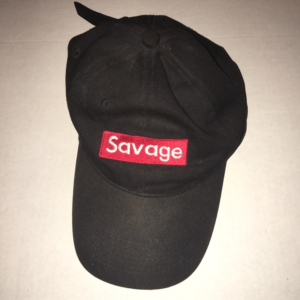 Savage Box Logo Dad Hat